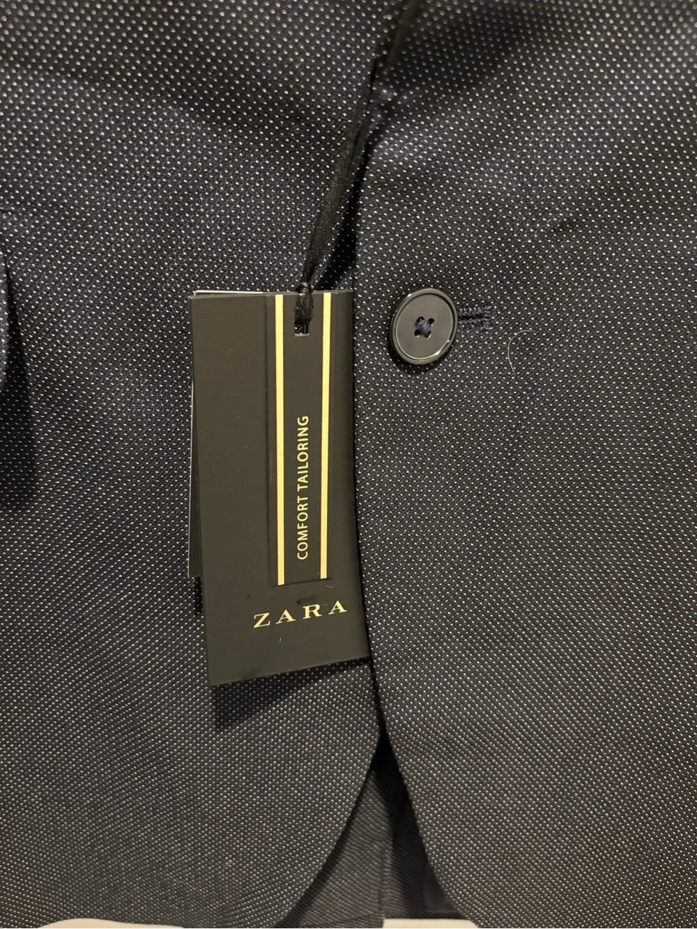 Mens Zara Navy Blue dinner jacket/Blazer